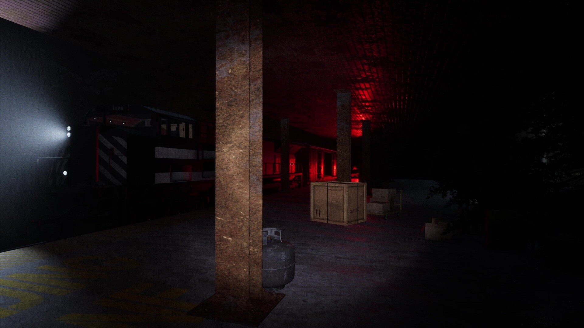 Train Cargo NightShift warehouse and cargo gameplay